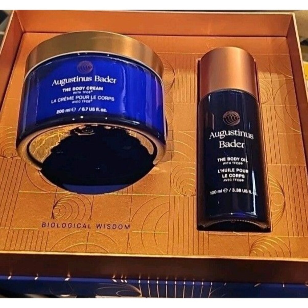 Augustinus Bader The Body Collection Cream & Oil Set NEW